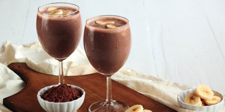 banana chocolate cocktail for weight loss
