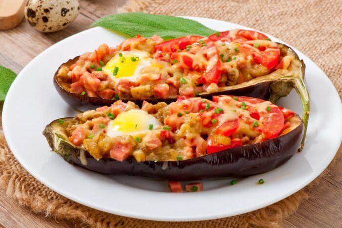roasted eggplant with vegetables for high cholesterol